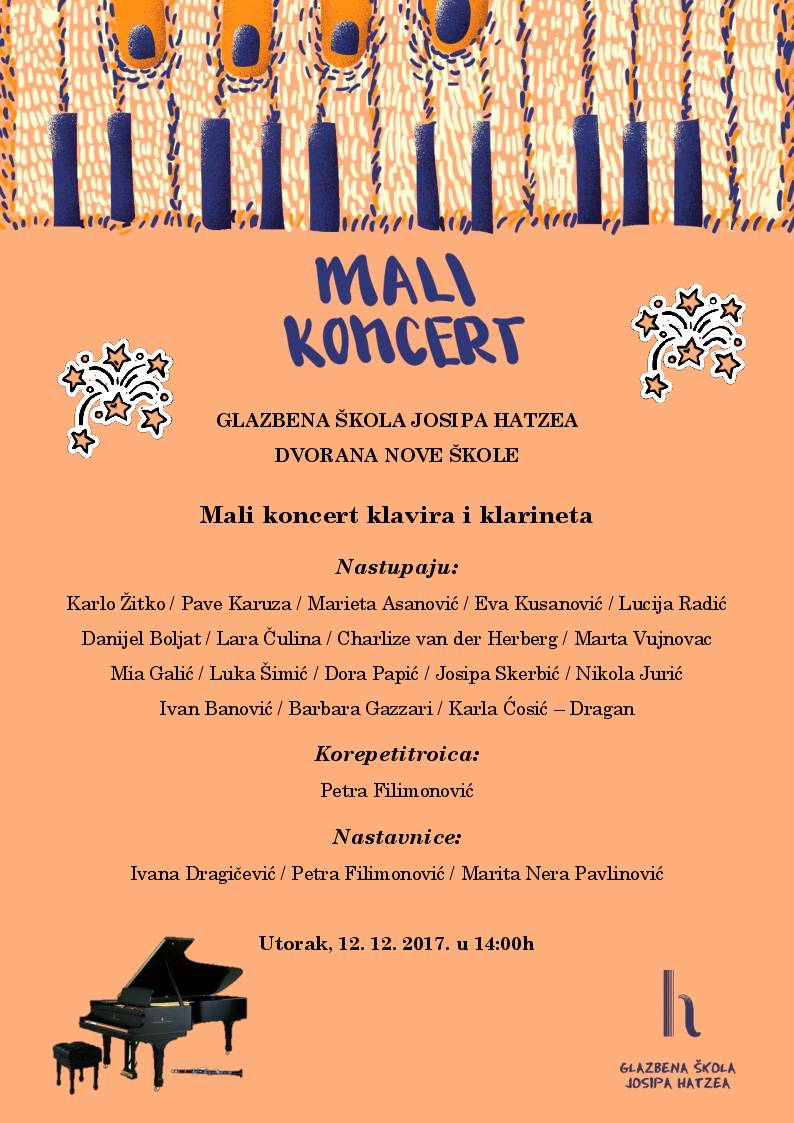 Mali koncert klavira i klarineta