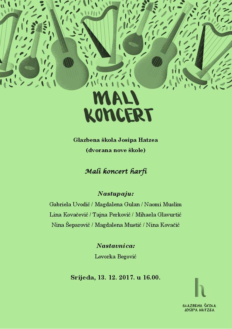 Mali koncert harfi