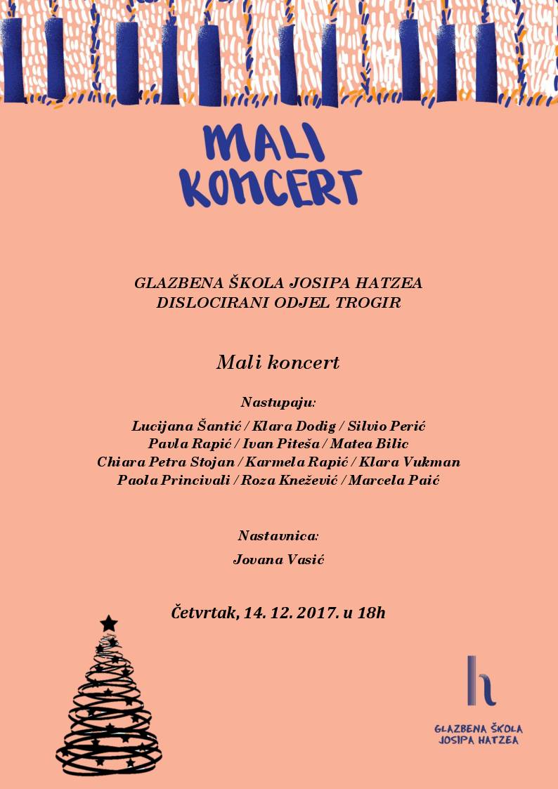 Mali koncert - DO Trogir