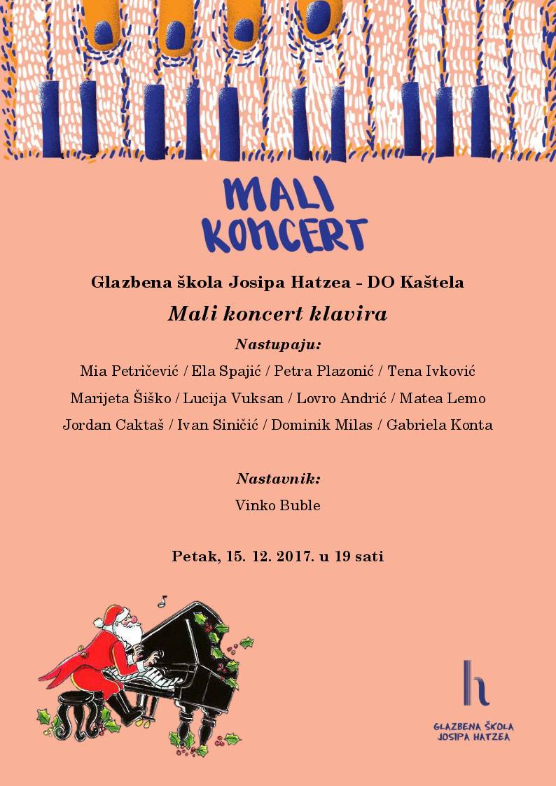 Mali koncert klavira - DO Kaštela
