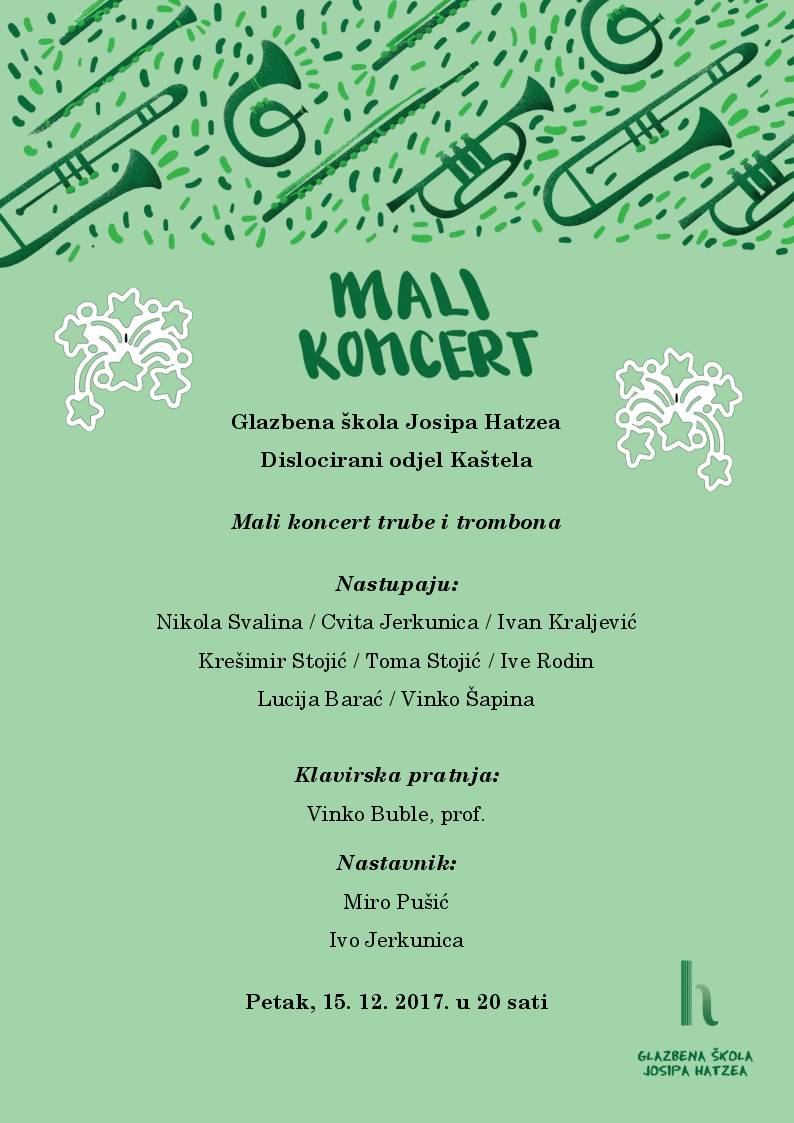 Mali koncert trube i trombona - DO Kaštela
