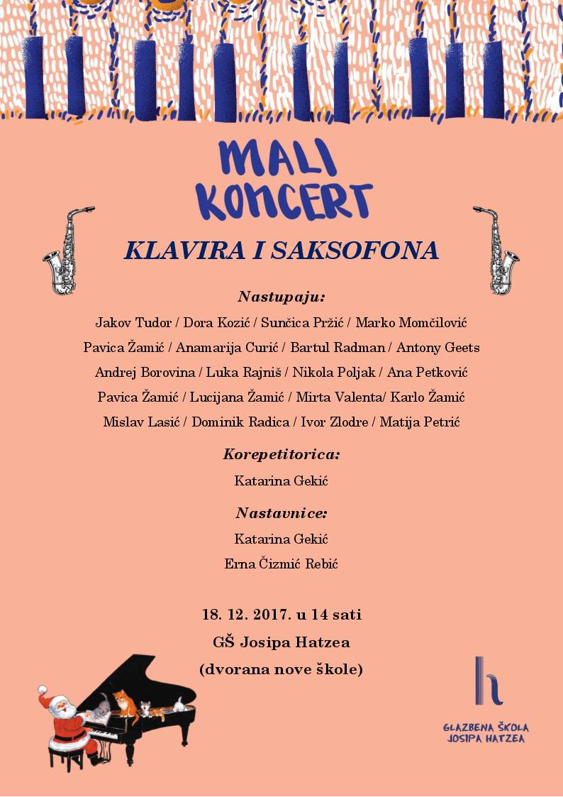 Mali koncert klavira i saksofona