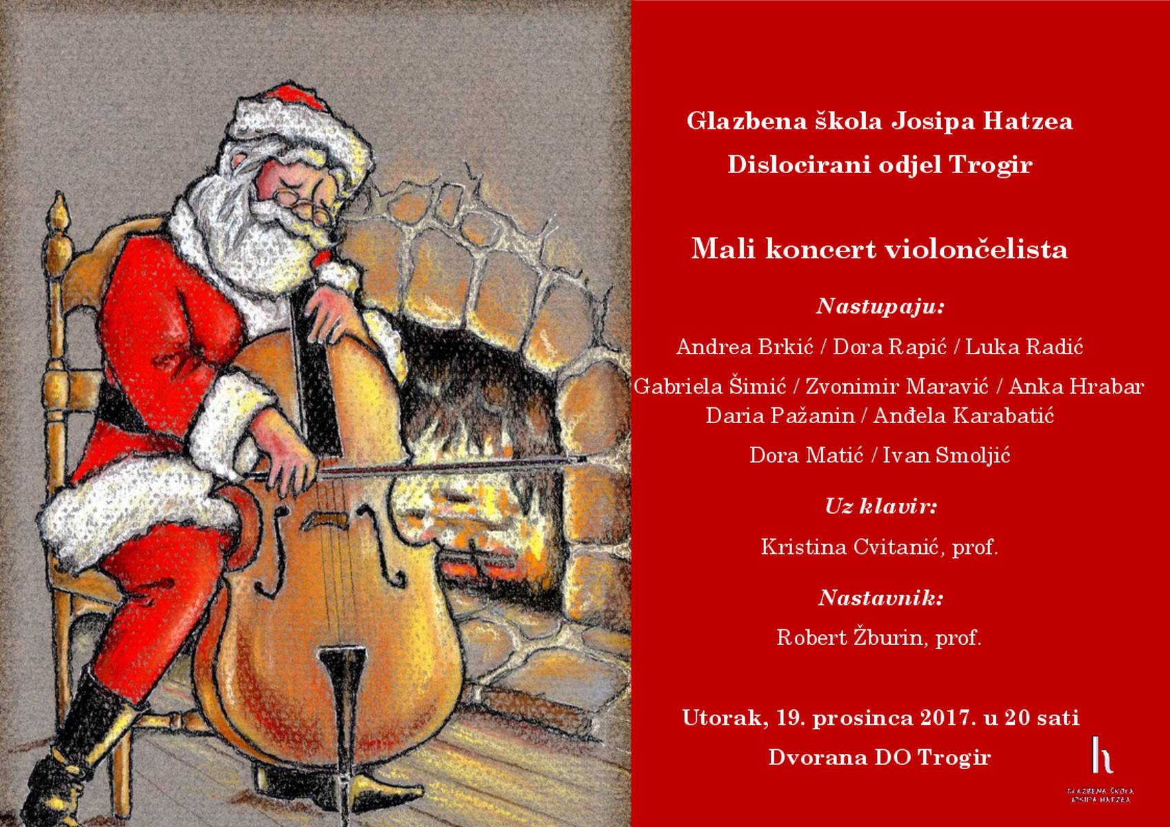 Mali koncert violončelista - DO Trogir